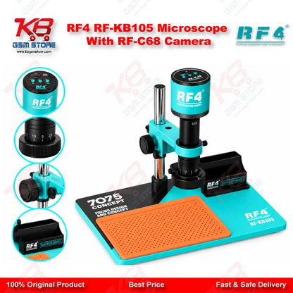 RF4 RF-KB105 Microscope With RF-C68 Camera