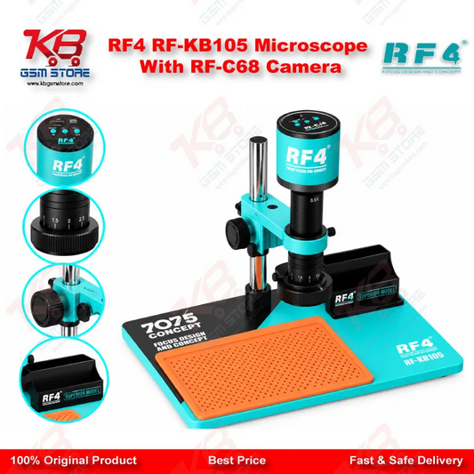 RF4 RF-KB105 Microscope With RF-C68 Camera