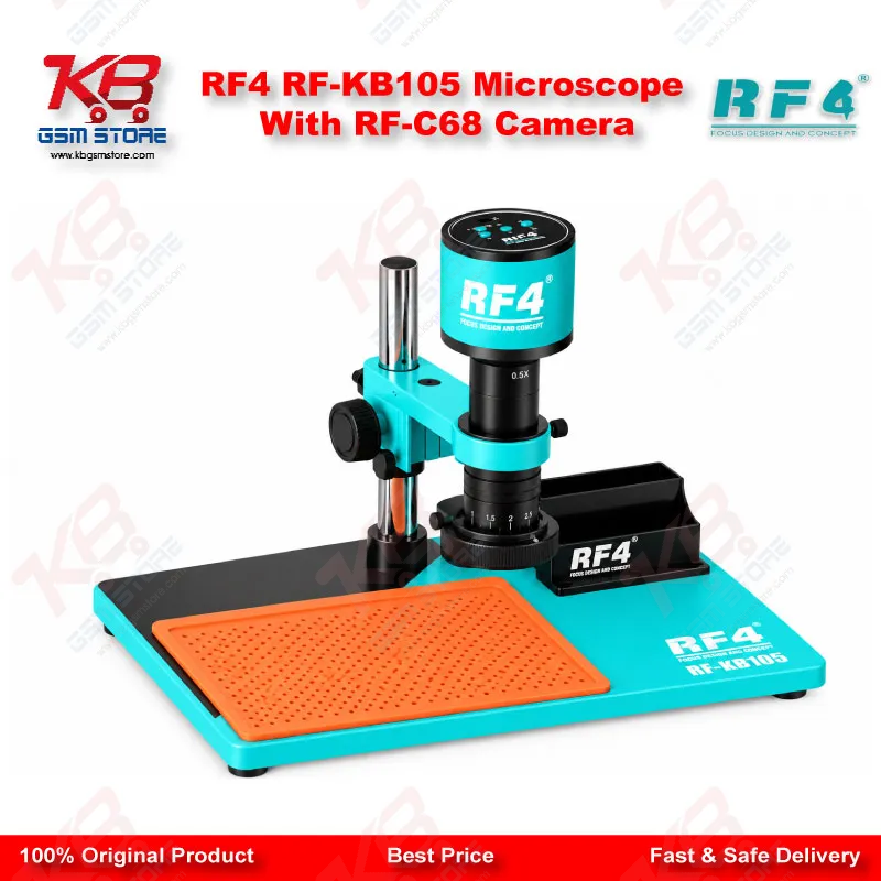 RF4 RF-KB105 Microscope With RF-C68 Camera