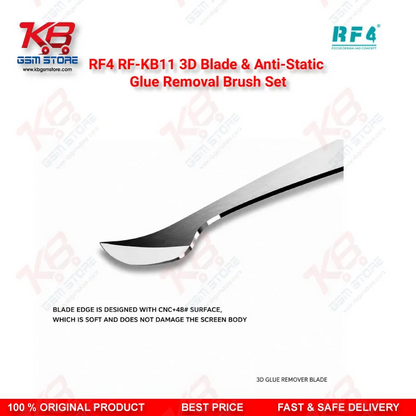 RF4 RF-KB11 3D Blade & Anti-Static Glue Removal Brush Set