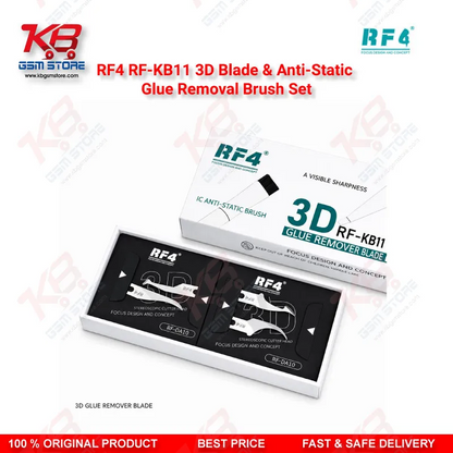 RF4 RF-KB11 3D Blade & Anti-Static Glue Removal Brush Set