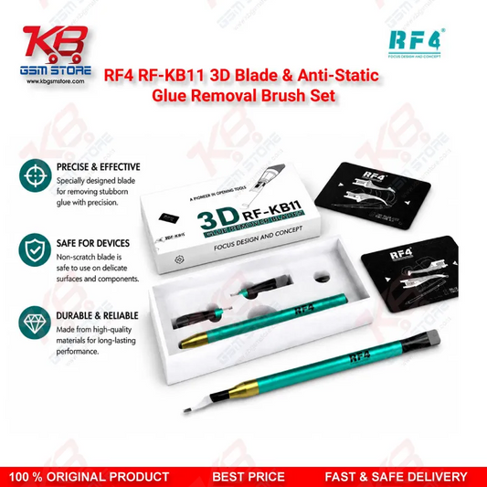 RF4 RF-KB11 3D Blade & Anti-Static Glue Removal Brush Set