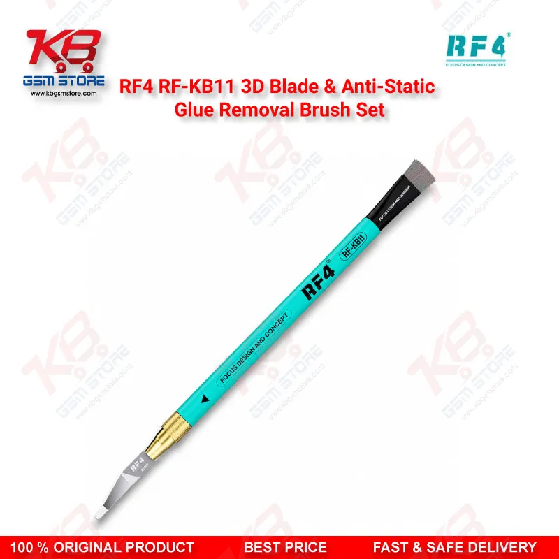 RF4 RF-KB11 3D Blade & Anti-Static Glue Removal Brush Set