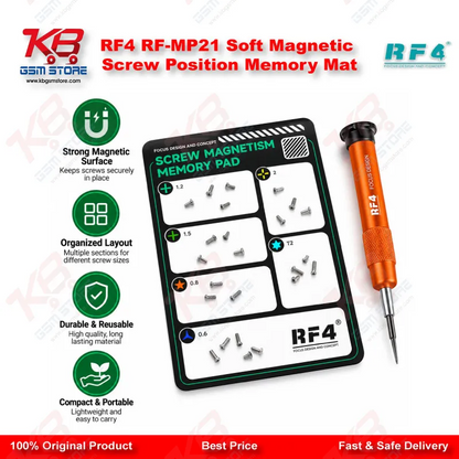 RF4 RF-MP21 Soft Magnetic Screw Position Memory Mat