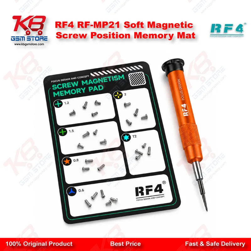 RF4 RF-MP21 Soft Magnetic Screw Position Memory Mat