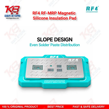 RF4 RF-MRP Magnetic Silicone Insulation Pad – Heat-Resistant Anti-Static Repair Mat for Mobile PCB Soldering