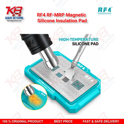 RF4 RF-MRP Magnetic Silicone Insulation Pad – Heat-Resistant Anti-Static Repair Mat for Mobile PCB Soldering