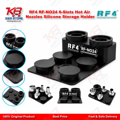 RF4 RF-NO24 6-Slots Hot Air Nozzles Silicone Storage Holder