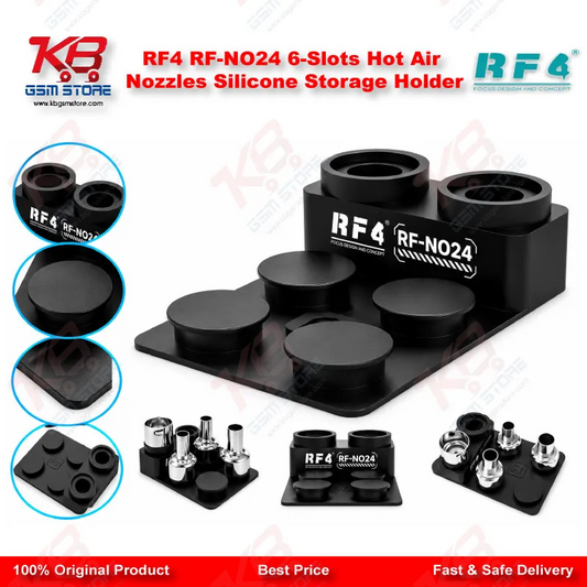 RF4 RF-NO24 6-Slots Hot Air Nozzles Silicone Storage Holder