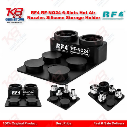 RF4 RF-NO24 6-Slots Hot Air Nozzles Silicone Storage Holder