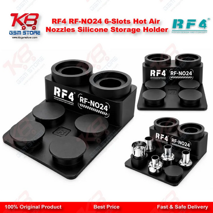 RF4 RF-NO24 6-Slots Hot Air Nozzles Silicone Storage Holder