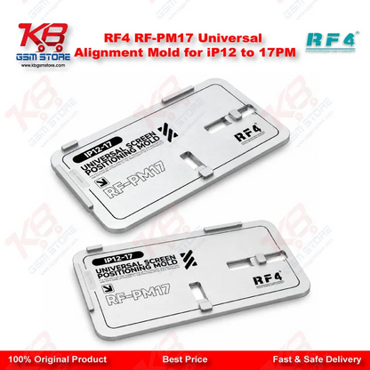 RF4 RF-PM17 Universal Alignment Mold for iPhone 12 to 17 Pro Max Screen Refurbishing