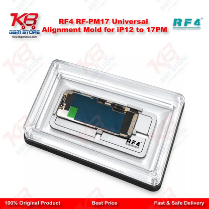 RF4 RF-PM17 Universal Alignment Mold for iPhone 12 to 17 Pro Max Screen Refurbishing