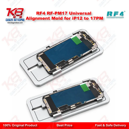 RF4 RF-PM17 Universal Alignment Mold for iPhone 12 to 17 Pro Max Screen Refurbishing