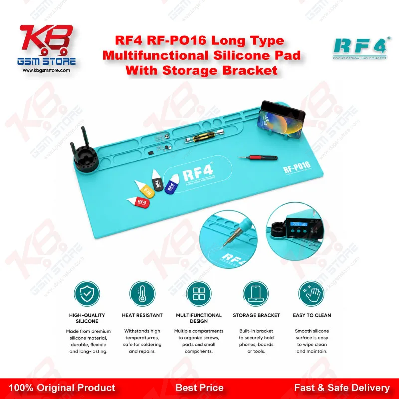 RF4 RF-PO16 Long Type Multifunctional Silicone Pad With Storage Bracket