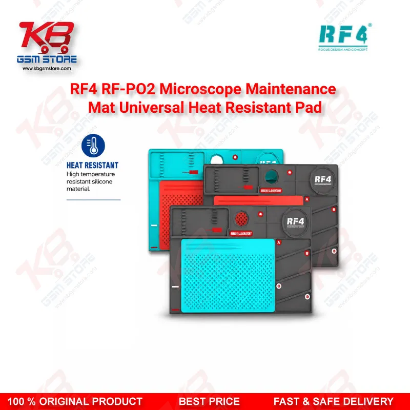 RF4 RF-PO2 Microscope Maintenance Mat Universal Heat Resistant Pad