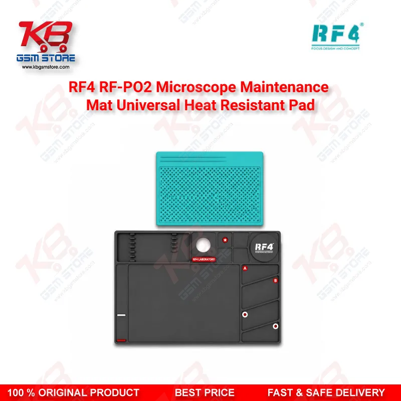 RF4 RF-PO2 Microscope Maintenance Mat Universal Heat Resistant Pad
