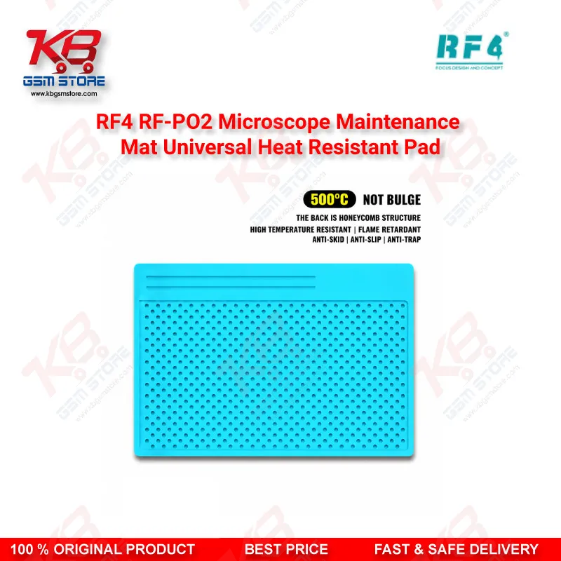 RF4 RF-PO2 Microscope Maintenance Mat Universal Heat Resistant Pad