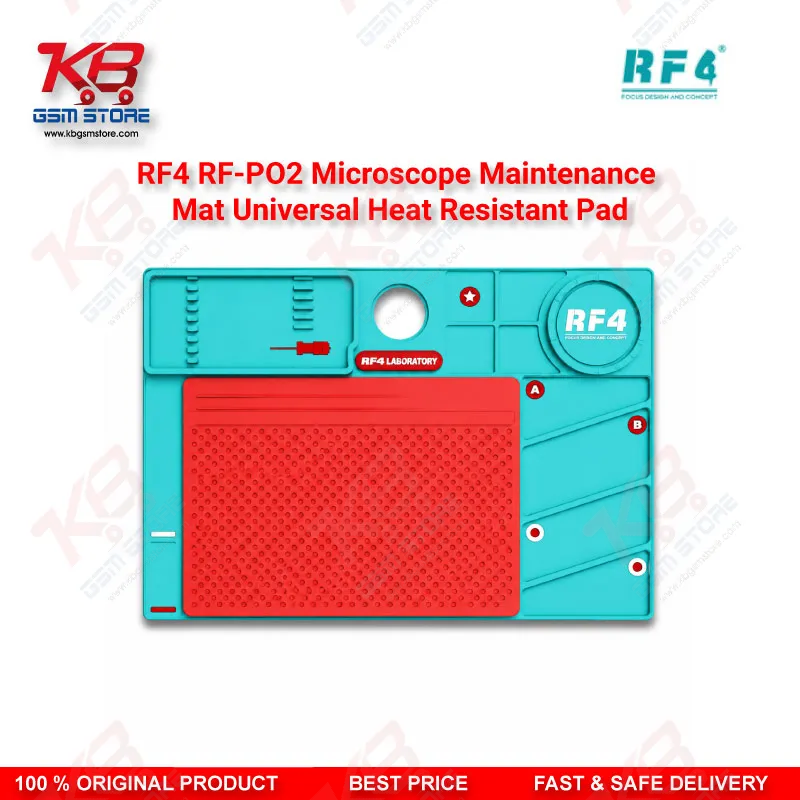 RF4 RF-PO2 Microscope Maintenance Mat Universal Heat Resistant Pad
