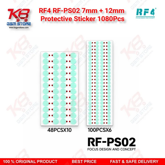 RF4 RF-PS02 7mm + 12mm Protective Sticker 1080Pcs Lens Guard