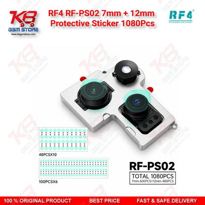 RF4 RF-PS02 7mm + 12mm Protective Sticker 1080Pcs Lens Guard