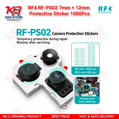 RF4 RF-PS02 7mm + 12mm Protective Sticker 1080Pcs Lens Guard
