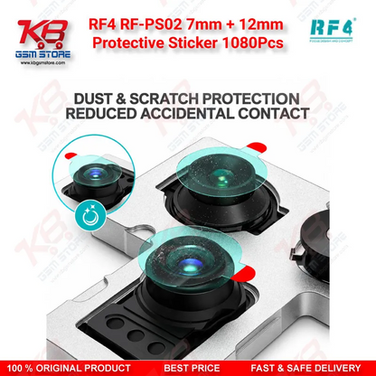 RF4 RF-PS02 7mm + 12mm Protective Sticker 1080Pcs Lens Guard