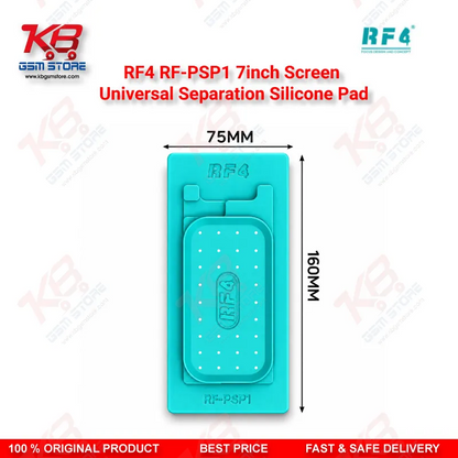 RF4 RF-PSP1 7inch Screen Universal Separation Silicone Pad – Magnetic Heat-Resistant Alignment Mat for Mobile Repair