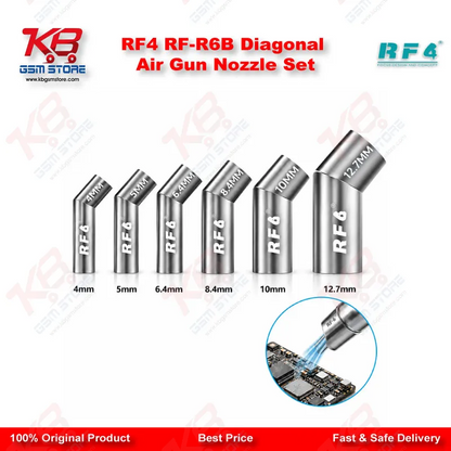 RF4 RF-R6B Diagonal Air Gun Nozzle Set