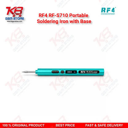 RF4 RF-S710 Portable Type-C Integrated Digital Soldering Iron with Base for PCB SMD Repair