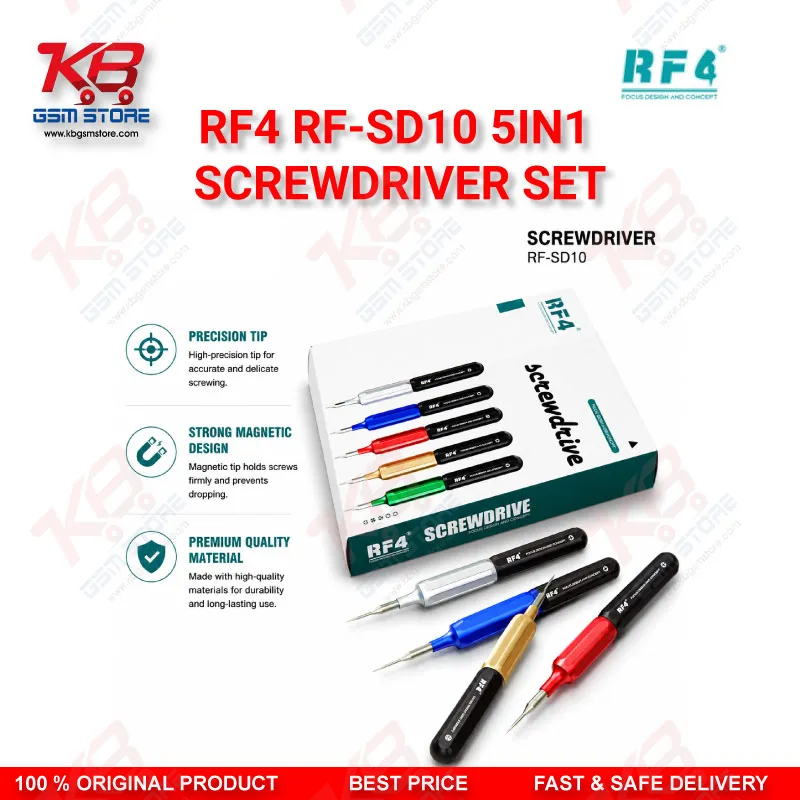 RF4 RF-SD10 5IN1 SCREWDRIVER SET