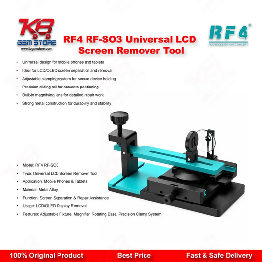 RF4 RF-SO3 Universal LCD Screen Remover Tool – Multi-Function Screen Separator for Mobile Repair