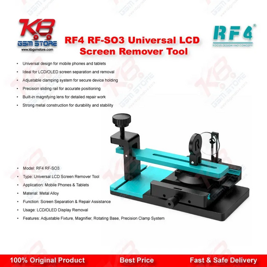 RF4 RF-SO3 Universal LCD Screen Remover Tool – Multi-Function Screen Separator for Mobile Repair