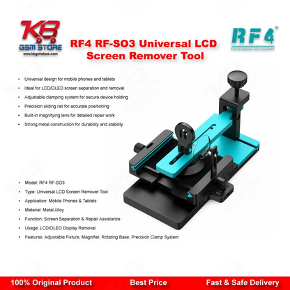 RF4 RF-SO3 Universal LCD Screen Remover Tool – Multi-Function Screen Separator for Mobile Repair