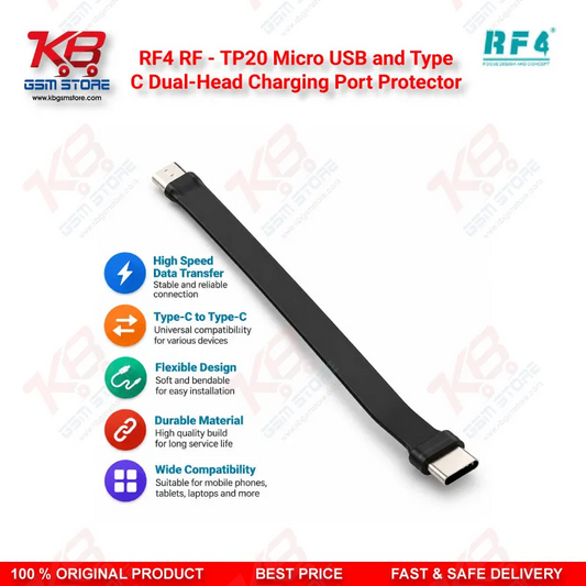 RF4 RF-TP20 Micro-USB Type-C Charging Port Protector