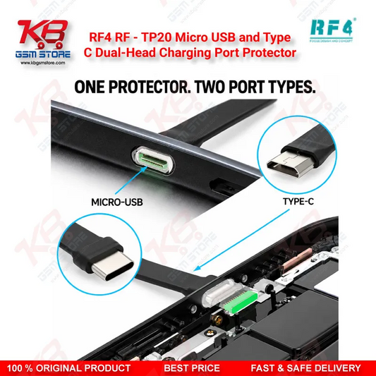 RF4 RF-TP20 Micro-USB Type-C Charging Port Protector