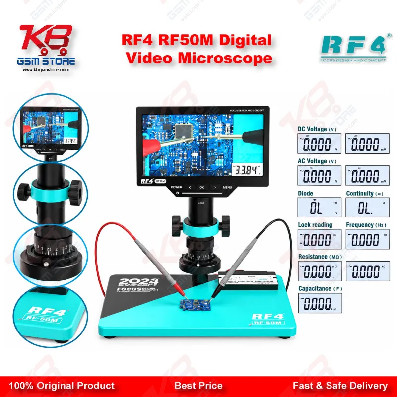 RF4 RF50M Digital Video Microscope