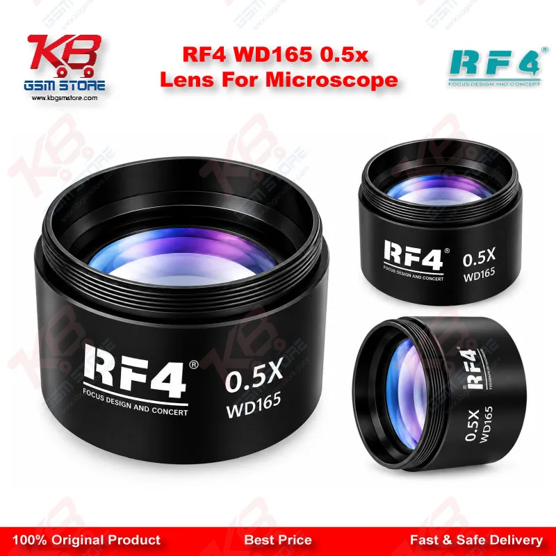 RF4 WD165 0.5x Lens For Microscope