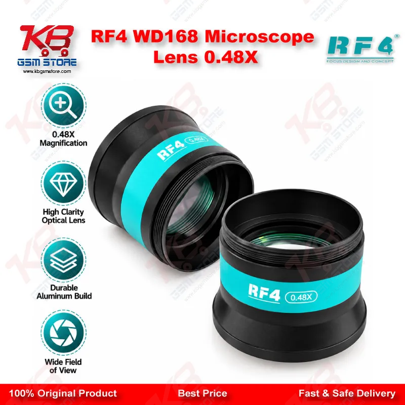 RF4 WD168 Microscope Lens 0.48X