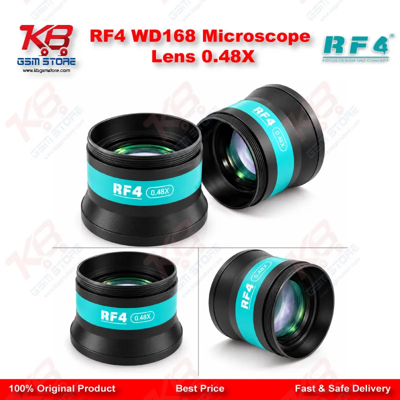 RF4 WD168 Microscope Lens 0.48X