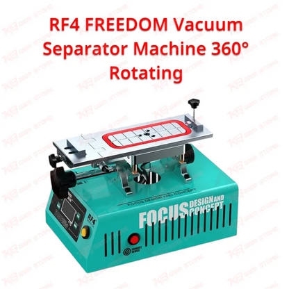 RF4 FREEDOM Vacuum Separator Machine 360° Rotating