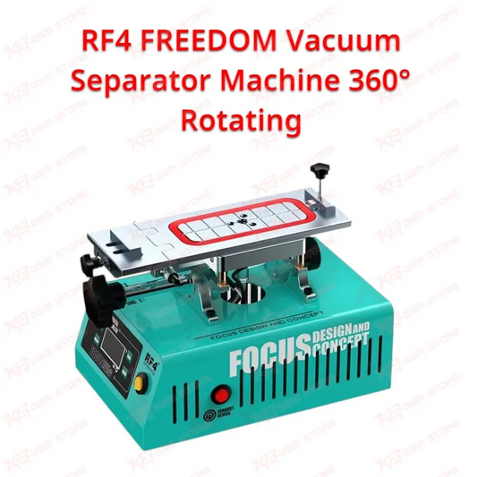 RF4 FREEDOM Vacuum Separator Machine 360° Rotating