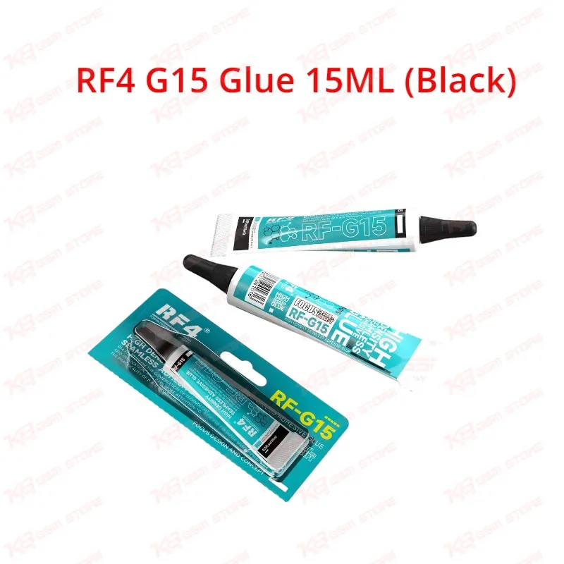 RF4 RF-G15 Black Phone Repair Adhesive Glue 15ML