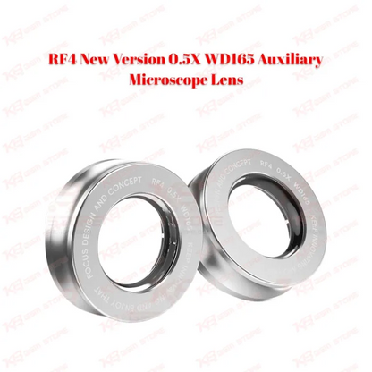 RF4 New Version 0.5X WD165 Auxiliary Microscope Lens