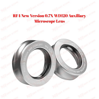 RF4 New Version 0.7X WD120 Auxiliary Microscope Lens