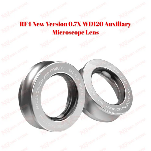 RF4 New Version 0.7X WD120 Auxiliary Microscope Lens