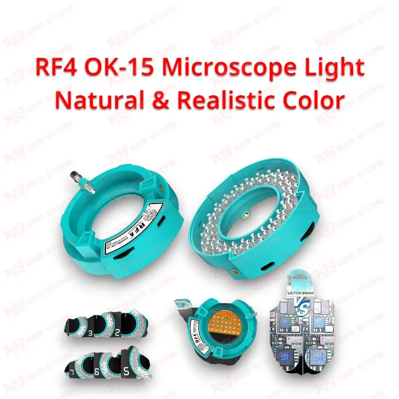 RF4 OK-15 Microscope Light Natural & Realistic Color