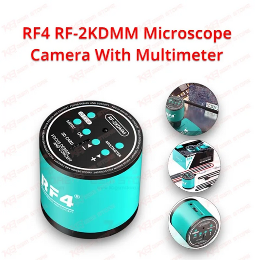 RF4 RF-2KDMM Microscope Camera With Multimeter