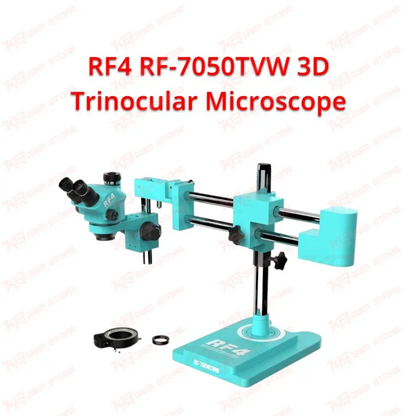 RF4 RF-7050TVW 3D Trinocular Microscope