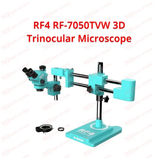 RF4 RF-7050TVW 3D Trinocular Microscope